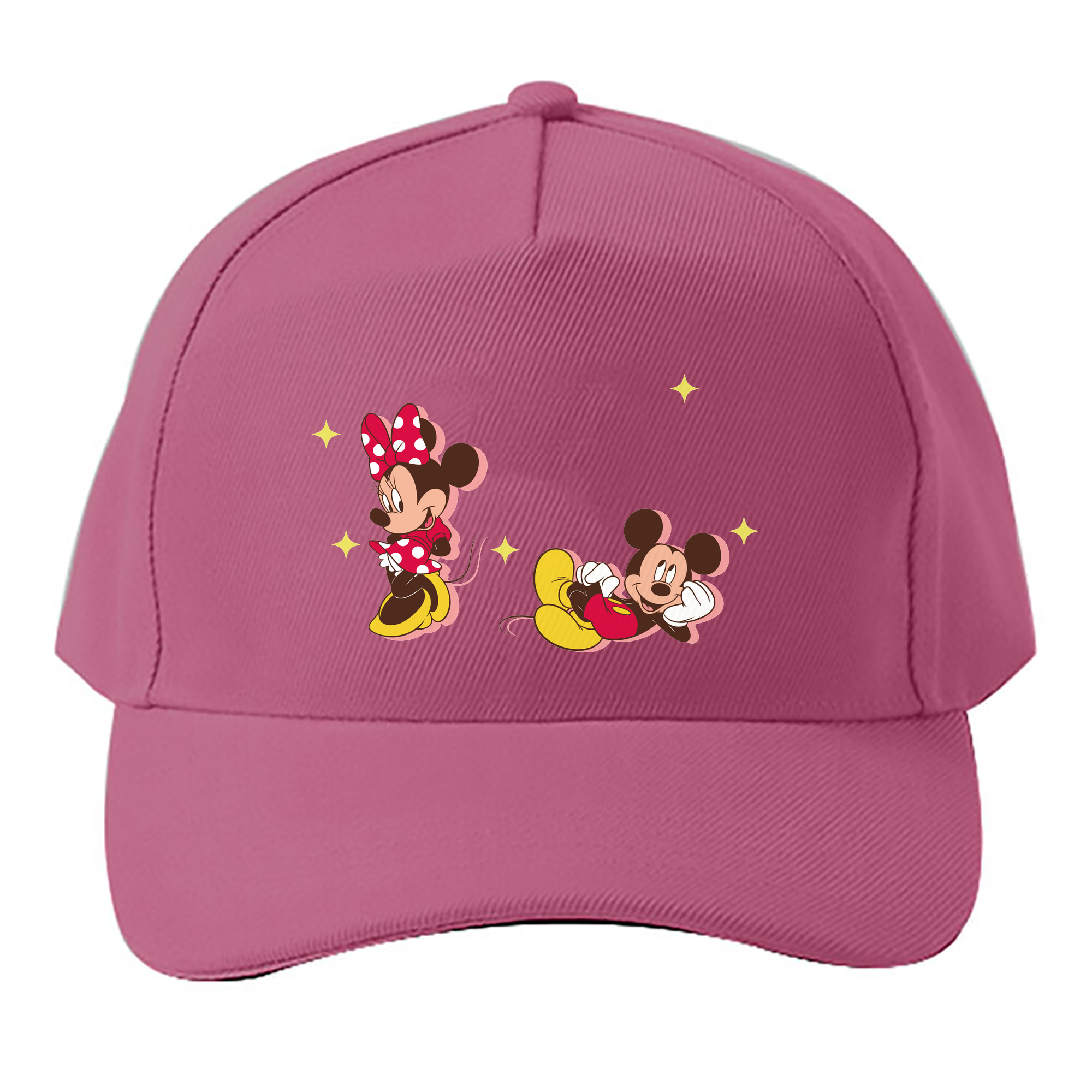 （画像用） ミッキーマウス Mickey Mouse ベースボールキャップ 綿100％ 男女兼用 帽子 スポーツ